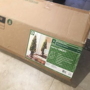 Christmas tree for outside or inside only one 🌲